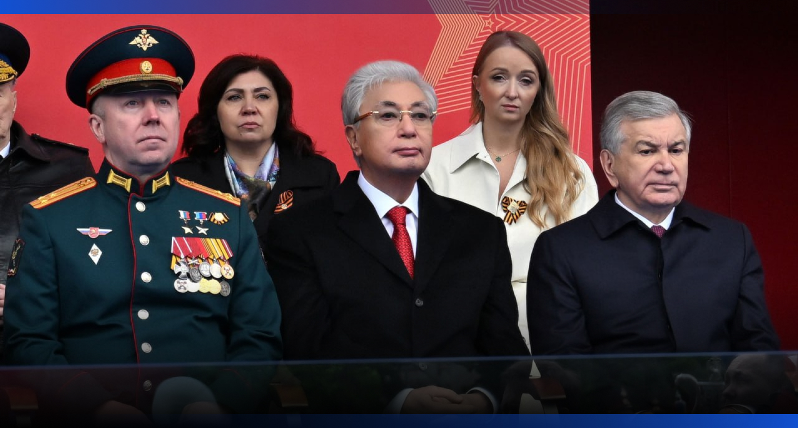 Токаев посетил парад Победы на Красной площади в Москве
